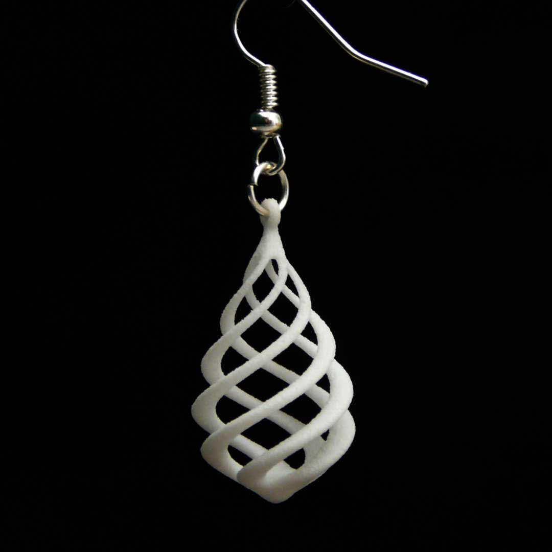 3D printed earrings