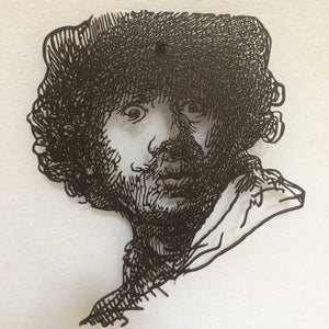 Open image in slideshow, Rembrandt self portrait
